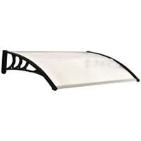 Outsunny Outdoor Window Door Canopy Fixed Awning Porch UV Water Rain Cover