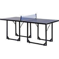 Folding Mini Tennis Table Ping Pong Table Set Net Portable Ball