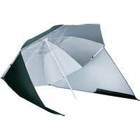 Outsunny AllWeather Beach Umbrella ShelteneerGreen