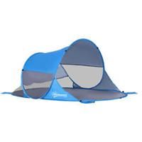 Outsunny Portable Automatic Pop Up Beach Tent Outdoor Camp Shelter Blue