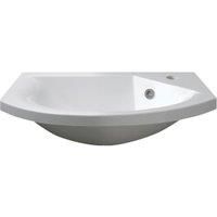 Duarti By Calypso Belmont Semi Recessed Cast Marble Basin - 600mm