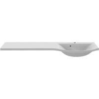 Duarti By Calypso Belmont RH Semi Recessed Combi Cast Marble Basin - 1544mm