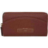 Pure Luxuries London Women's 'Jenika' Leather Purse in Brown