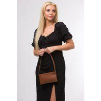 Cultured London Women's 'Mimi' Leather Evening Phone Bag in Tan