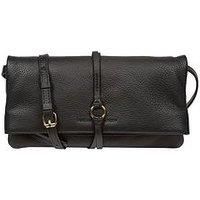 Pure Luxuries London Selene Nappa Leather Cross Body Clutch Bag