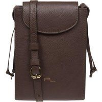 Pure Luxuries London Women's 'Kiana' Nappa Leather Cross Body Phone Bag in Brown