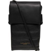 Pure Luxuries London Women's 'Khloe' Leather Cross Body Phone Bag in Black