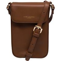 Pure Luxuries London Alexis Nappa Leather Cross Body Phone Bag