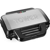 Tower Deep Fill Sandwich Maker (T27013) Ideal for making 2 sandwiches at once