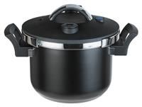 Tower Pro Sure Touch Pressure Cooker with 2 Pressure Settings, Black, 6 Litre