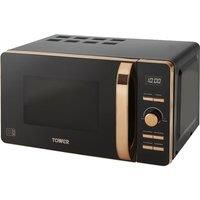 Tower T24021 Free Standing Microwave Oven in Black