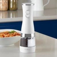 Tower T847004W Electric Duo Salt and Pepper Mill, White
