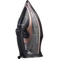 Tower T22013 CeraGlide Steam Iron, Ceramic Sole Plate, 3000 W, Rose Gold and Black