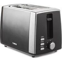 Tower T20038GRP Ombre 2 Slice Toaster, 900 W, Graphite - 3 Years Guarantee