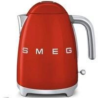 Smeg KLF03RDUK 1.7Ltr - 3kw Kettle and TSF01RDUK 2 Slice Toaster Set in Red