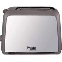 Tower Presto 2-Slice Toaster Polished Stainless Steel