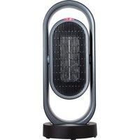 BLACK+DECKER BXSH37010GB Ceramic Tower Heater, Remote Control and 8 Hour Timer, 1.8 kW, Black