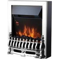 Warmlite WL45048 Whitby 2KW LED Electric Fire Freestanding With Remote - New