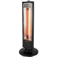 Warmlite WL42013 1KW Carbon Infrared Heater with Oscillation Black - Brand New