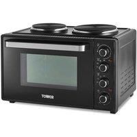 Tower T14044 Table Top Compact Electric Cooker in Black 32L