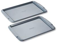 Tower Cerasure 2 Piece Baking Tray Set, Non-Stick Coating - Cookware - Graphite