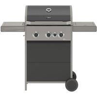 Tower Stealth 3000 Three Burner BBQ  Black