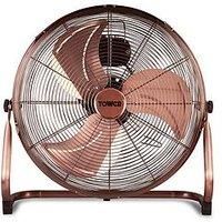 Tower T622000C Metal High Speed Velocity Floor Fan with Tilt, Copper