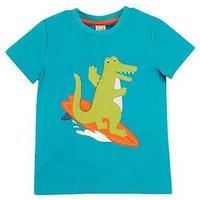 Frugi Boys Carsen Circular T-Shirt - Blue