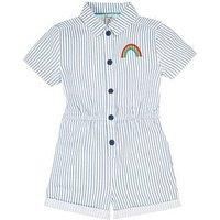 Frugi Girls Imogen Jumpsuit - Blue