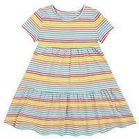 Frugi Girls Lucy Stripe Dress - Multi