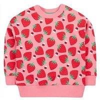 Frugi Girls Superb Sweatshirt - Pink