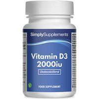 Vitamin D3 2000iu (360 Tablets)