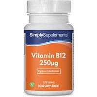 Vitamin B12 250mcg (120 Tablets)