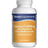 Vitamin C 1000mg Rosehip Citrus Bioflavonoids (120 Tablets)