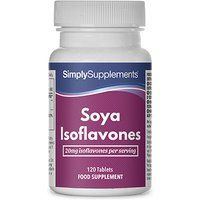 High Potency Soy Isoflavones 20mg for Women/'s Health with Vitamin B6 | 120 Vegan Tablets = 2 Months’ Supply | UK Made in GMP Approved Facilities