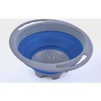 Folding Colander, Blue