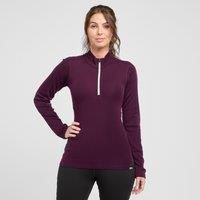 North Ridge Women's Convect-200 Merino LSZ Top, Black