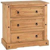 MEXICAN PINE CORONA 4 DRAWER CHEST, CHEST OF 6 DRAWERS, BEDSIDE DRAWERS CABINET