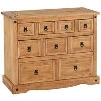 MEXICAN PINE CORONA BEDROOM FURNITURE, CHESTS BEDS ROBES