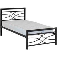 Seconique Kelly 3' Bed - Black