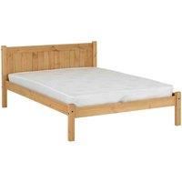 MEXICAN PINE MAYA 4'6 DOUBLE BED BEDROOM FURNITURE