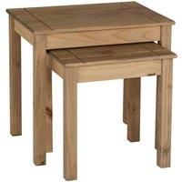 Seconique Panama Nest Of 2 Tables in Natural Wax