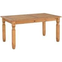Corona 5ft Dining Table Waxed Pine