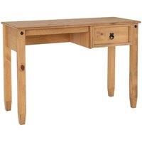 Corona Solid Distressed Waxed Pine Computer Study Desk Workstation or Chair