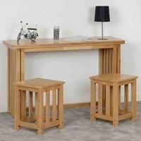 Richmond Foldaway Dining Set Oak Effect