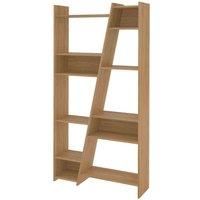Seconique Naples Tall Bookcase in Oak Effect