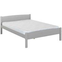 Seconique Amber 4/'6" Double Bed in Grey Slate