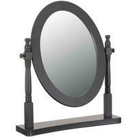 Seconique Contessa Dressing Table Mirror in Grey