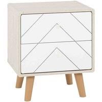 Dixie 2 Drawer Bedside