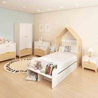 Seconique Cody Bedroom Set - White/Pine Effect